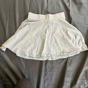 Grey skater skirt
